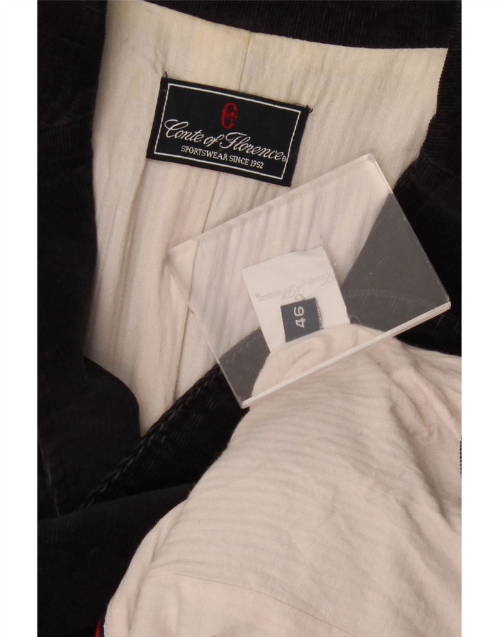 CONTE OF FLORENCE Damska marynarka zapinana na 2 guziki IT 46, duża, granatowa