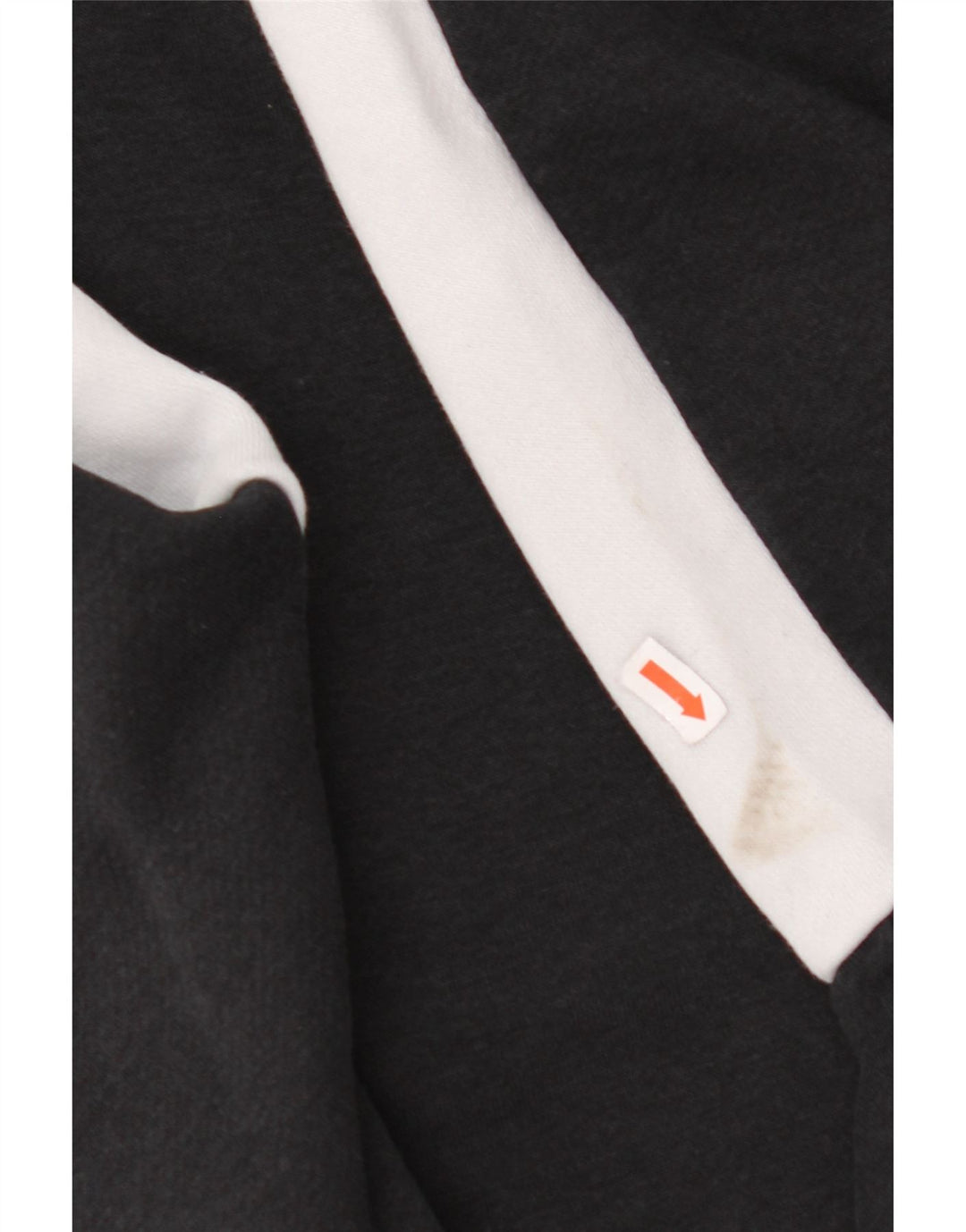 Męski sweter z kapturem i zamkiem NIKE, duży, czarny, bawełniany z blokami kolorów