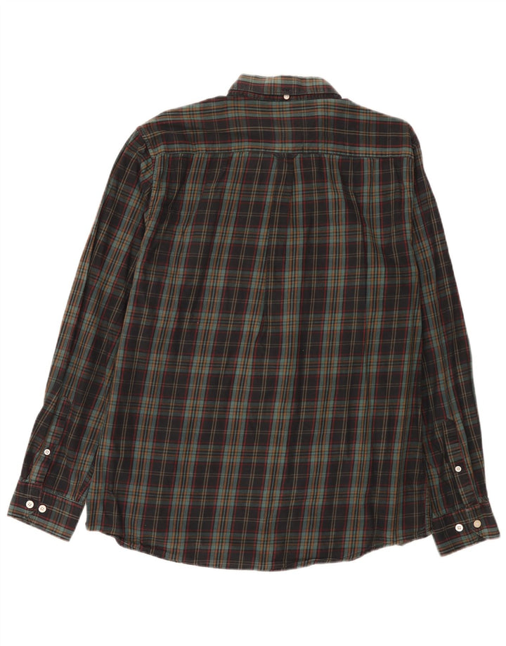 Męska koszula flanelowa Gant o regularnym kroju, rozmiar 42/43 17 2XL, wielobarwna kratka