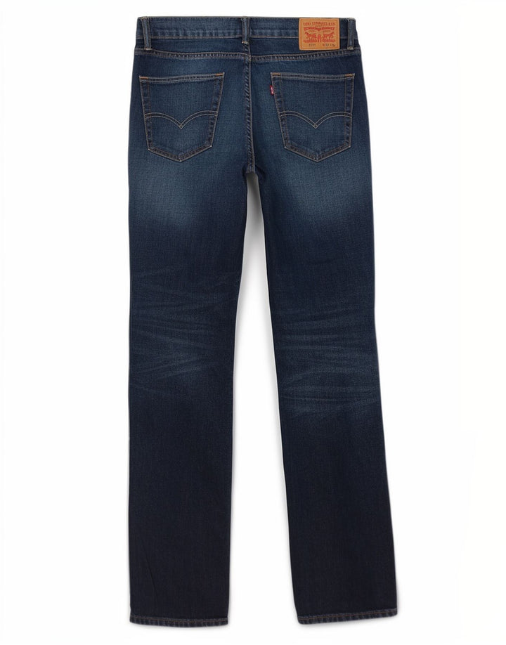 Damskie jeansy Levi's 511 Slim W34 L32 Niebieskie bawełniane