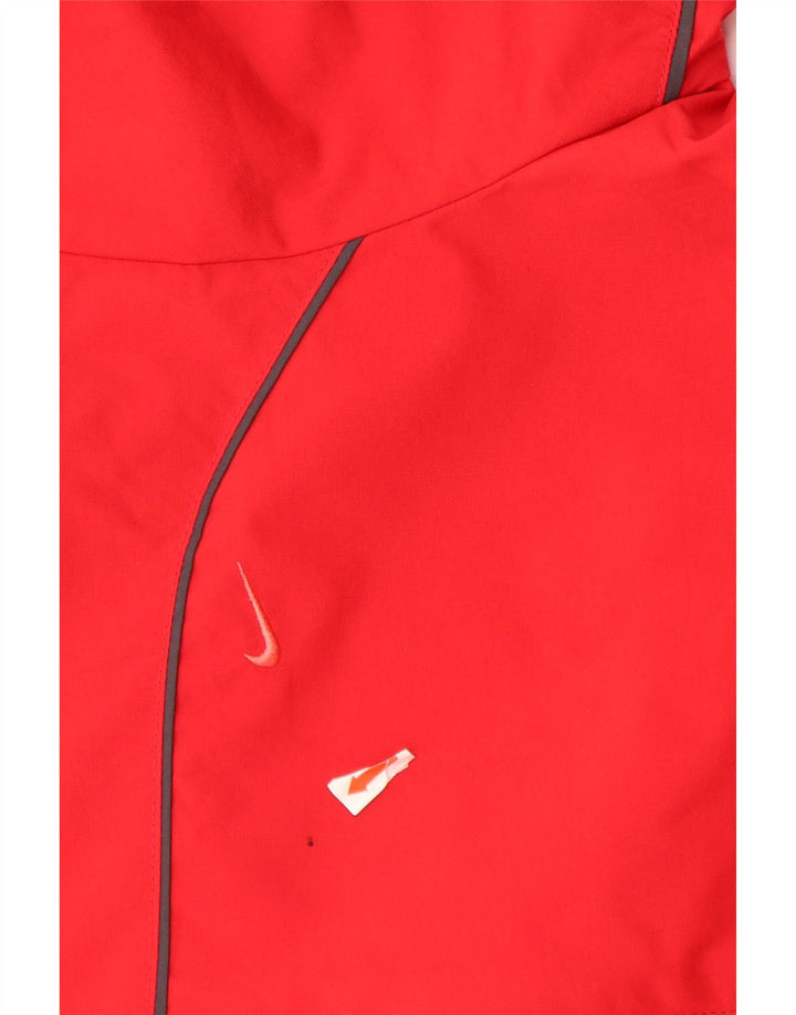 Damska bluza dresowa NIKE UK 10/12 Średni czerwony nylon