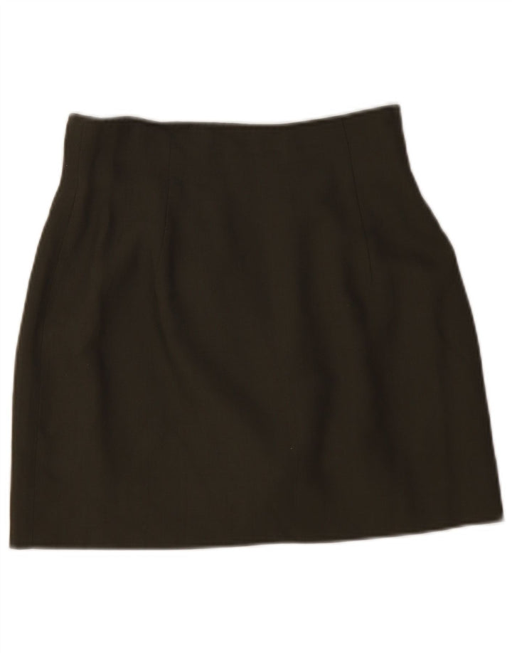 Damska spódnica kopertowa Sisley W28 Średnia wiskoza khaki
