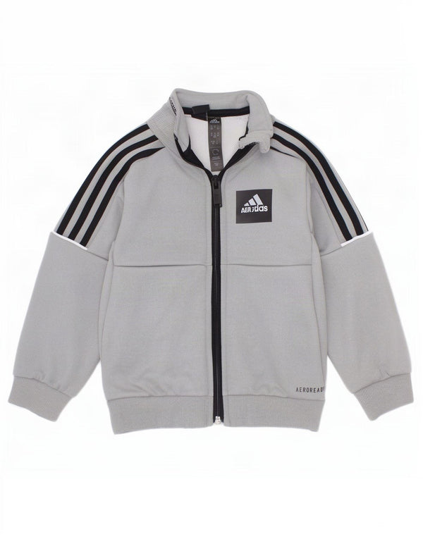 Kurtka dresowa Adidas Baby Boys Aeroready 18-24 miesięcy Szary poliester
