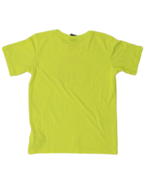 Chłopięcy T-shirt z grafiką Champion, 13-14 lat, XL, zielona bawełna