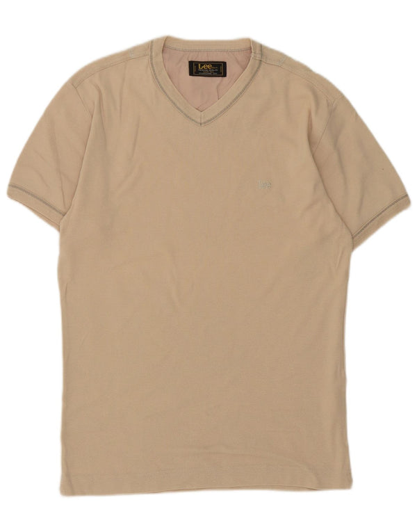 T-shirt męski Lee Top XL, beżowy