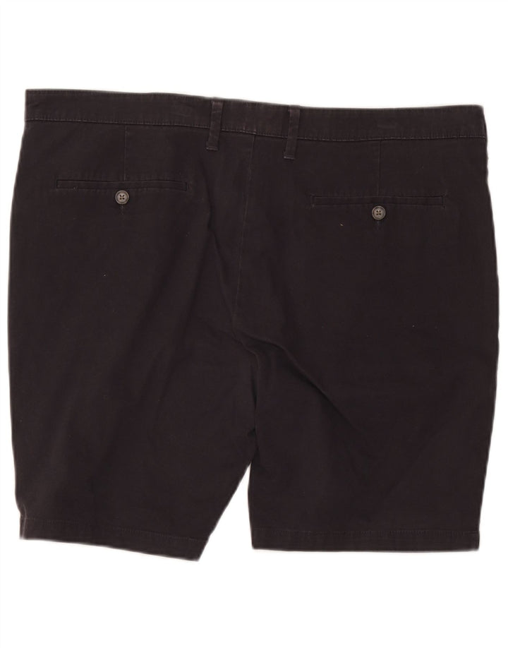 Męskie spodenki Chino Marks & Spencer W40 XL, czarne, bawełniane