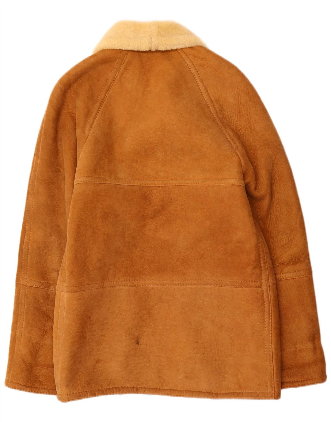 Vintage męska kurtka Shearling UK 36 Small Beige Shearling