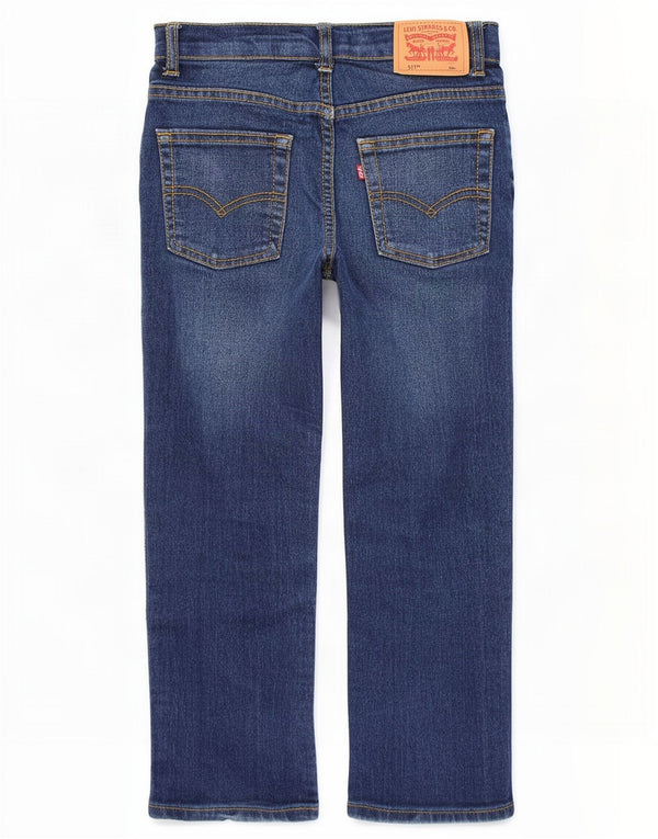 Levi's Boys 511 Slim Jeans 5-6 lat W22 L19 Niebieska bawełna