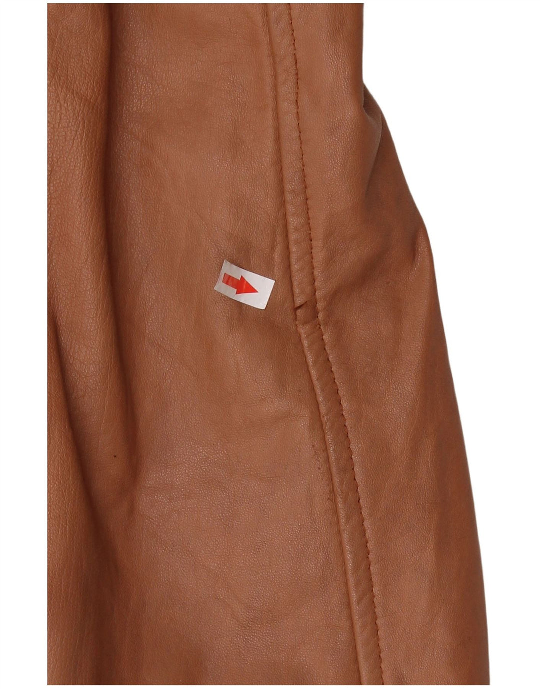 Vintage damska kurtka oversize Shearling UK 16, duża brązowa