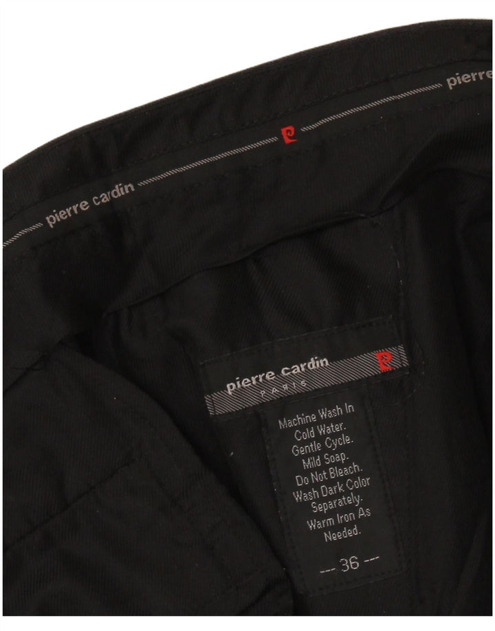 Męskie spodnie chino PIERRE CARDIN W36 L26 szare