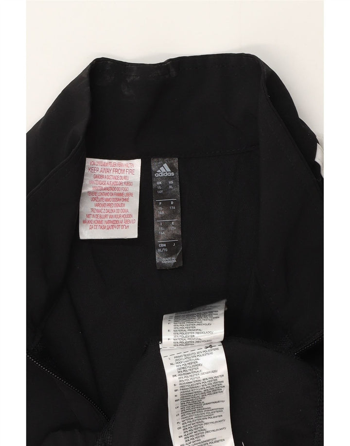 Chłopięca bluza dresowa Adidas Aeroready 15-16 lat, czarny poliester