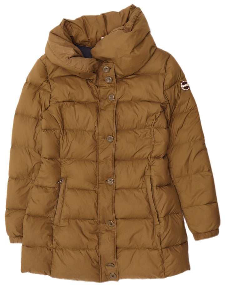 Damski płaszcz ocieplany Colmar UK 14, duży, khaki, poliamid