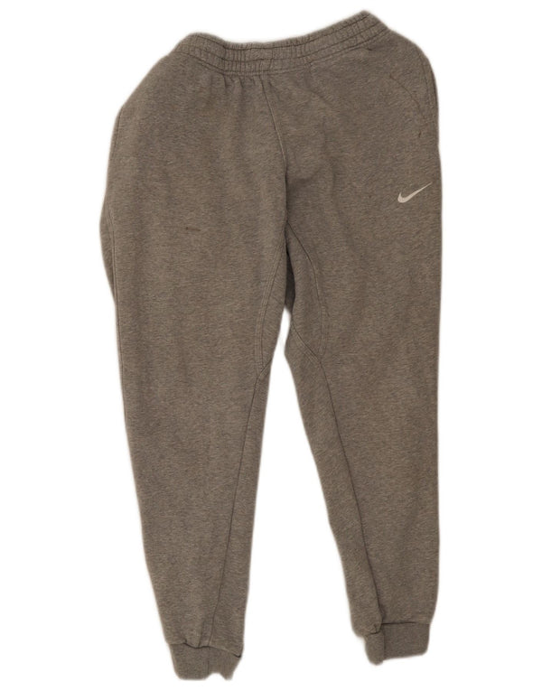 Damskie spodnie dresowe Nike Joggers UK 12 Średnioszare, bawełniane, nakrapiane
