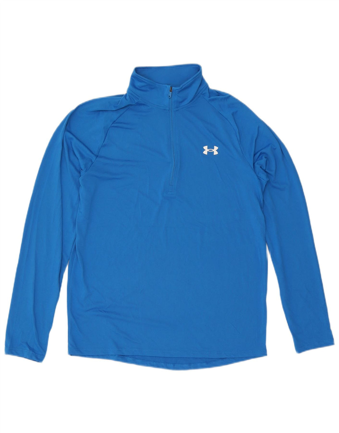 Męski dres z zamkiem błyskawicznym Under Armour, średni niebieski