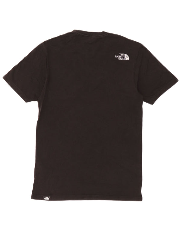 Męska koszulka z grafiką The North Face Top XS, czarna, bawełniana