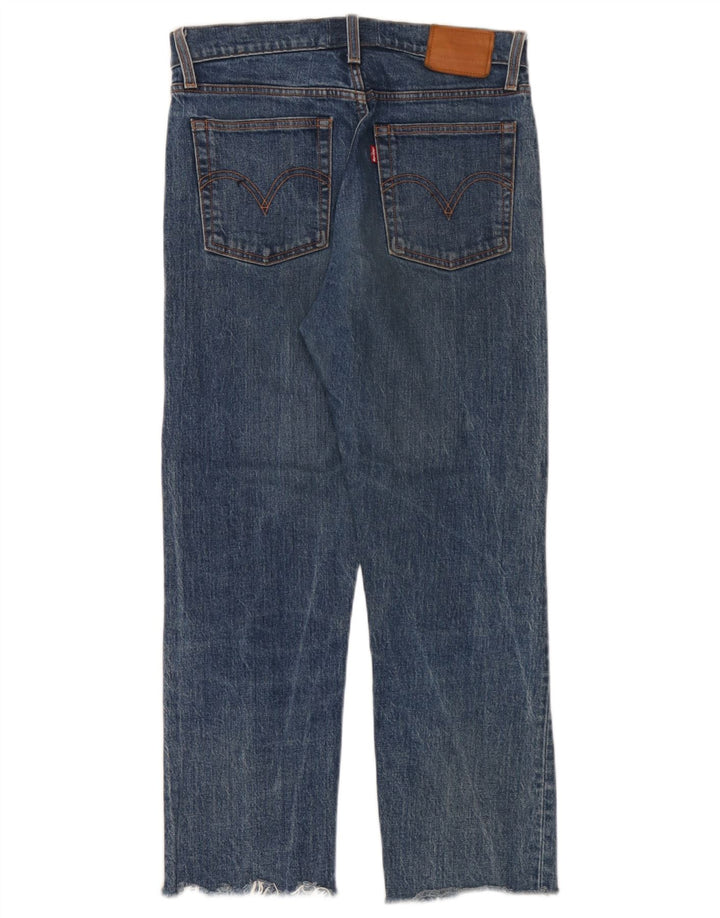 Damskie proste dżinsy Levi's W27 L28 Niebieskie bawełniane
