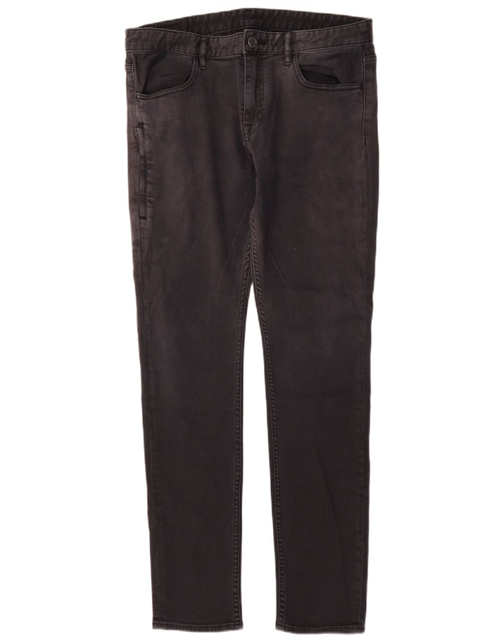 Armani Exchange Męskie jeansy slim W34 L33 Czarne bawełniane