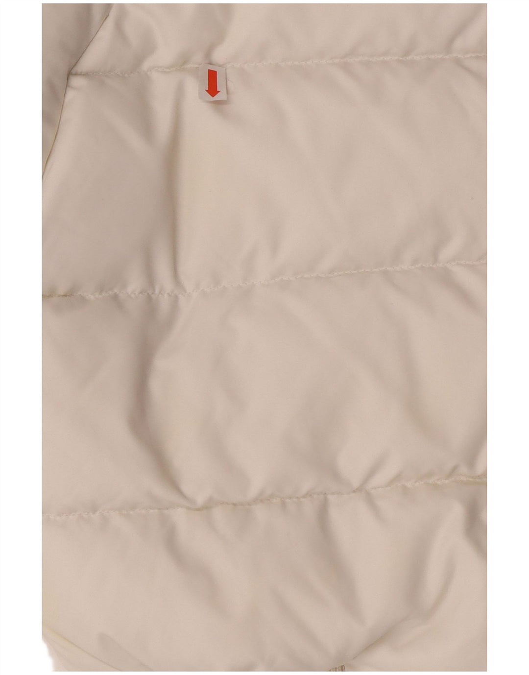 Dziewczęca ocieplana kurtka z kapturem MONCLER 5-6 lat, biały nylon