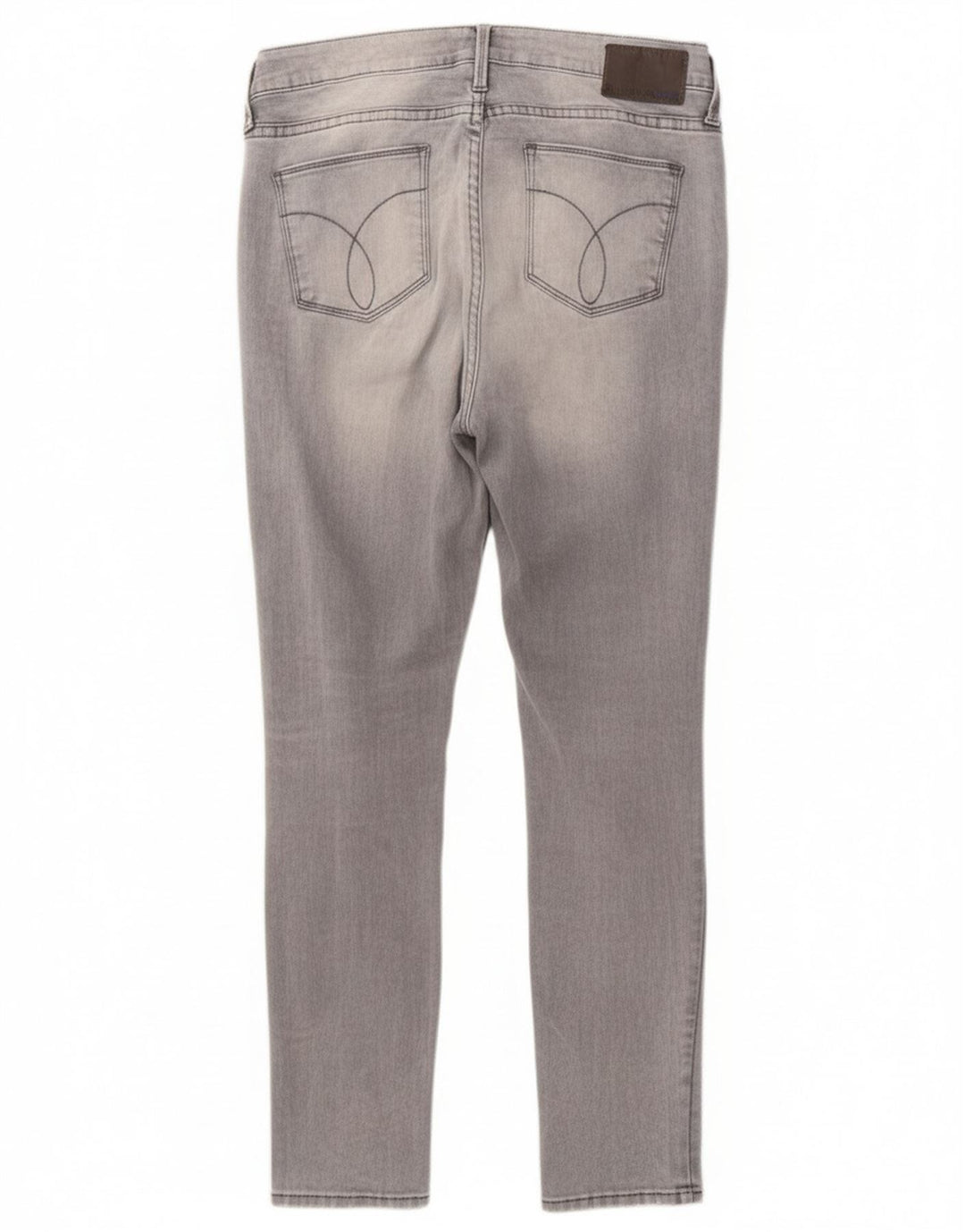 CALVIN KLEIN Womens Jegging Jeans W29 L28 Grey Cotton