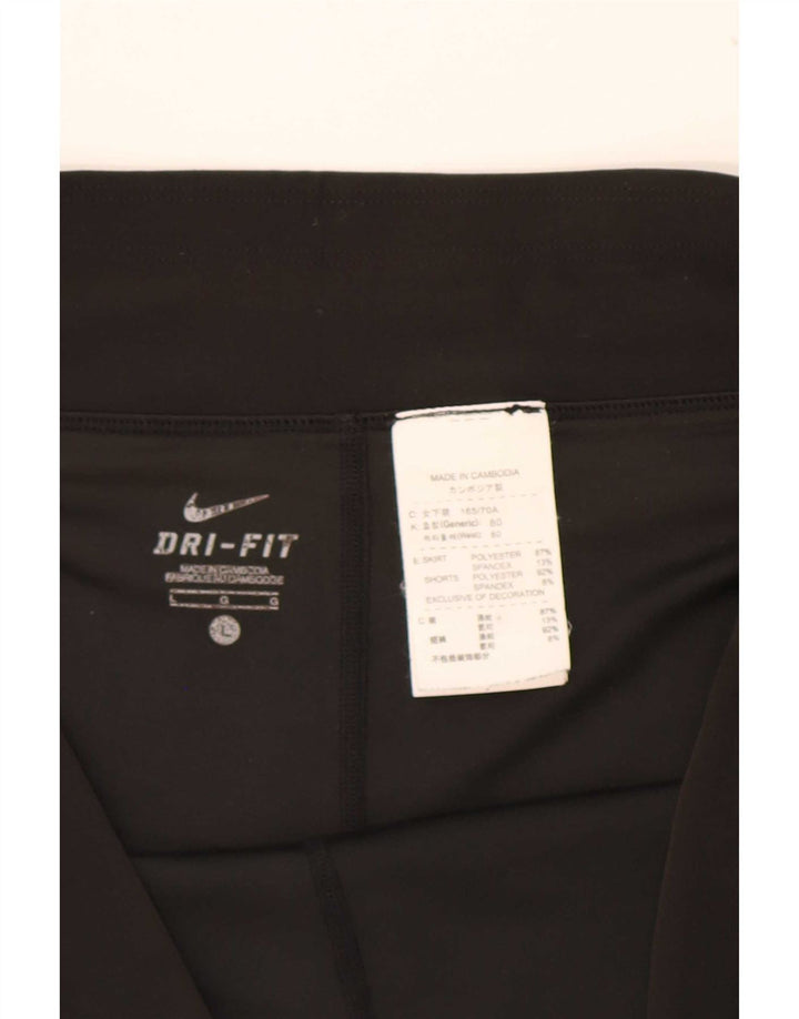 Nike Damskie Dri Fit Skort UK 16 Duży Czarny Poliester