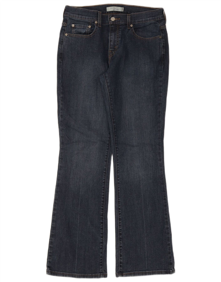 Damskie jeansy Levi's 515 Bootcut US 8 Medium W30 L31 Granatowa bawełna