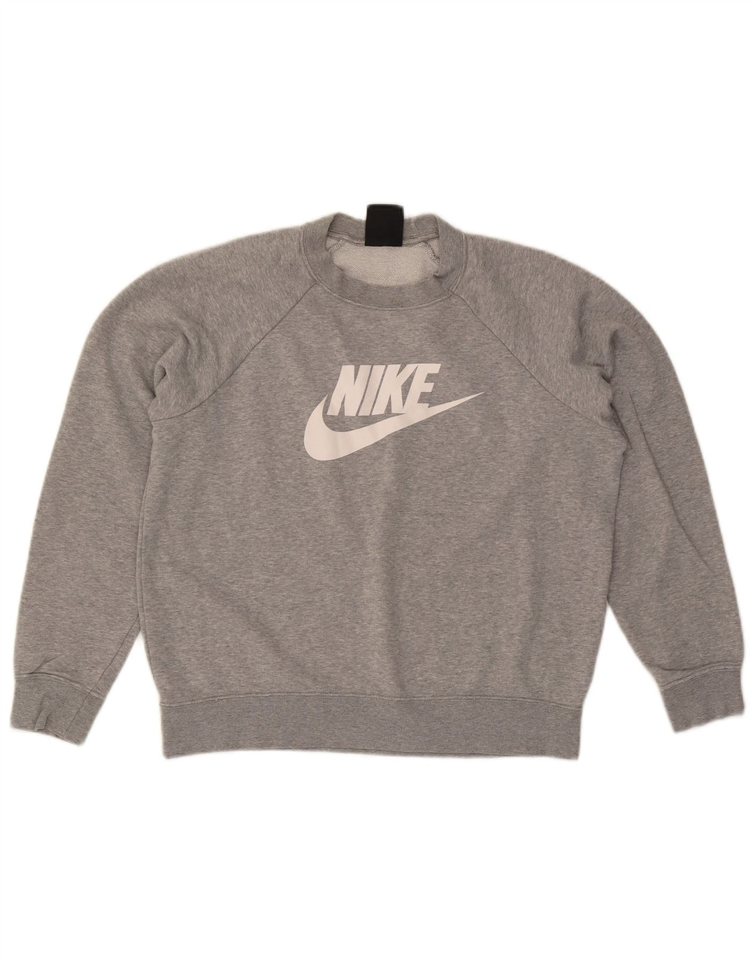 Damska bluza z grafiką Nike, UK 14, średnia szara bawełna