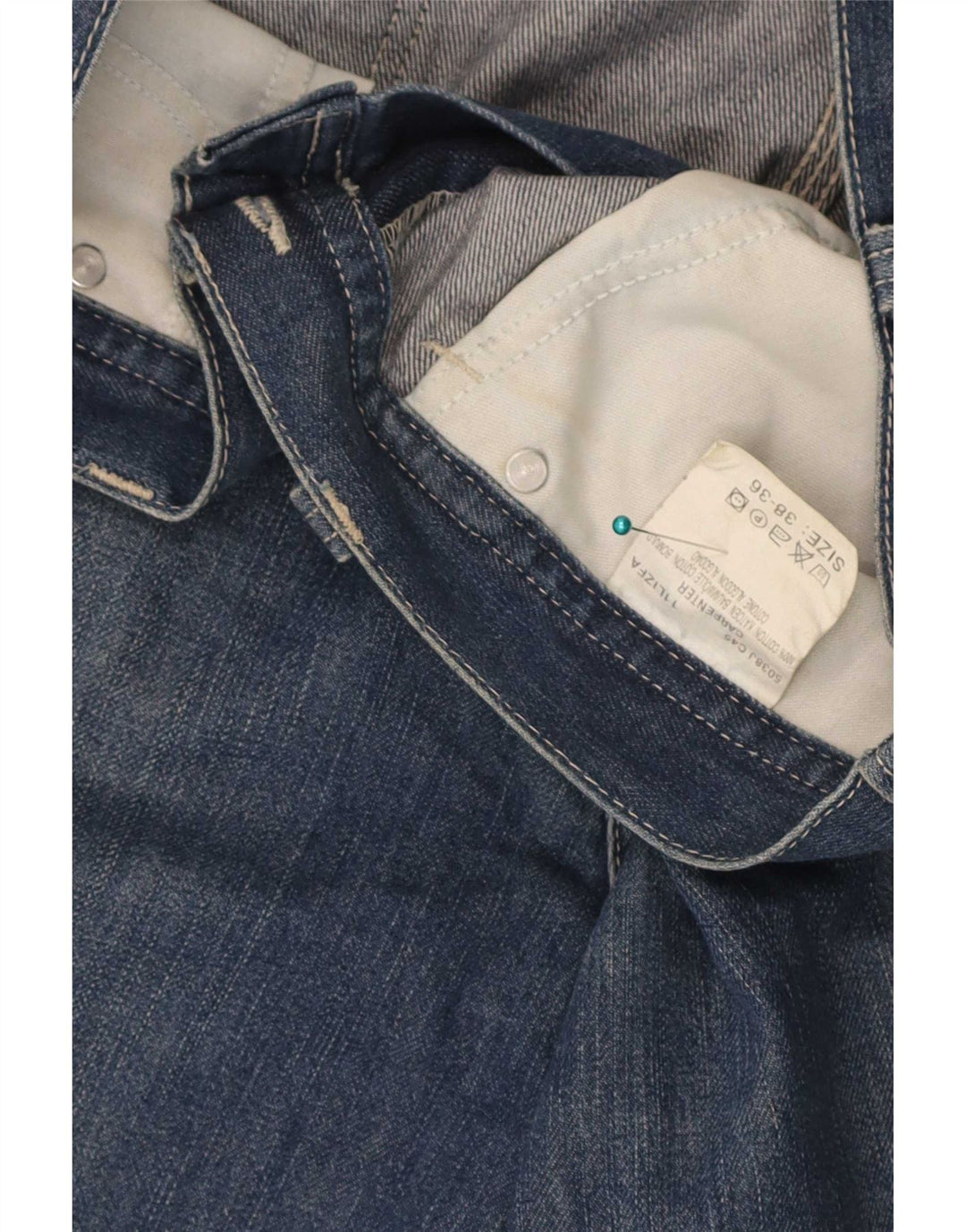 Męskie spodenki jeansowe Lee Cargo W38 XL, niebieskie, bawełniane