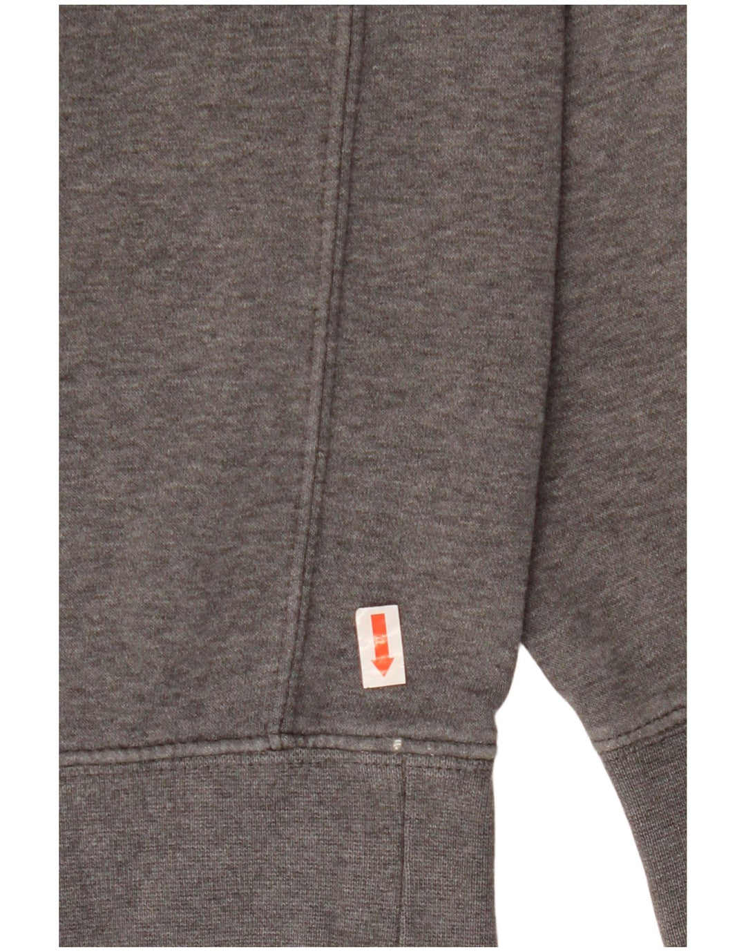 Męski sweter z kapturem NIKE, duży, szary, bawełniany w cętki