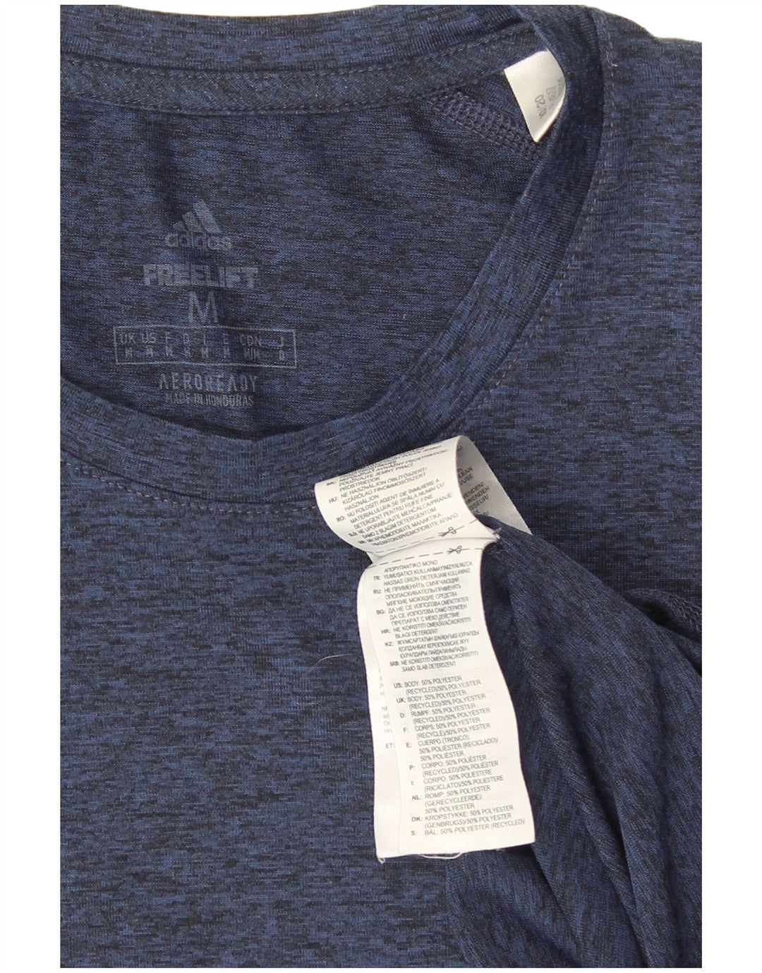 Męska koszulka Adidas Aeroready Top Medium Granatowy Poliester