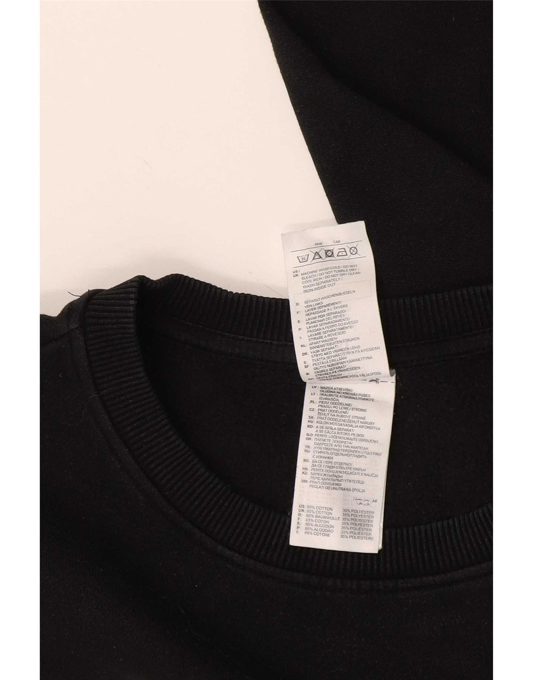 Męska bluza z grafiką Reebok XL, czarna, bawełniana