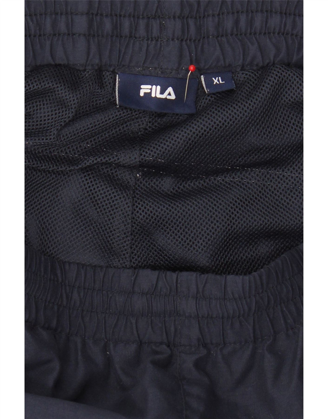FILA Mens Tracksuit Trousers XL  Navy Blue Polyester Vintage Fila and Second-Hand Fila from Messina Hembry 