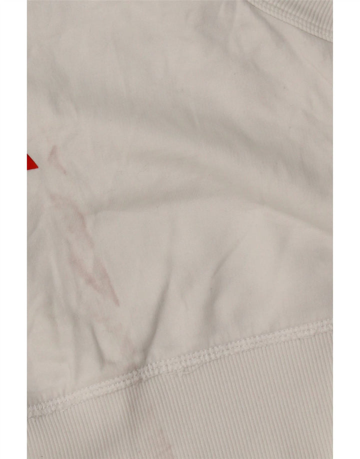 Spódnica mini damska Benetton UK 12, średnia biel