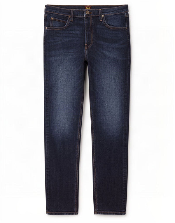 Męskie jeansy Lee Austin Tapered W34 L32 Granatowe, bawełniane