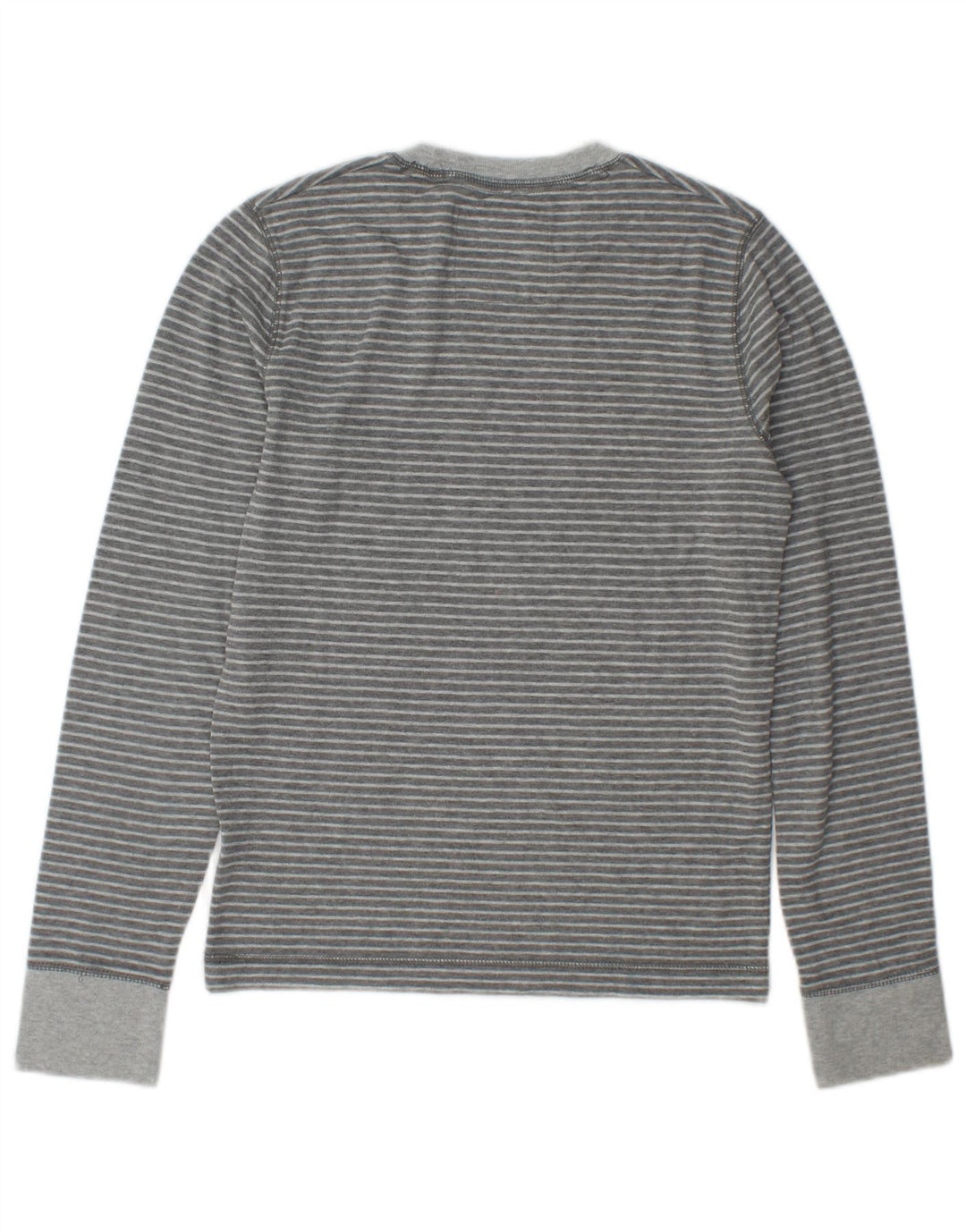 Męski top z długim rękawem Hollister w małe szare paski