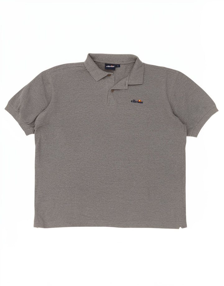 Męska koszulka polo Ellesse 2XL, szara bawełna