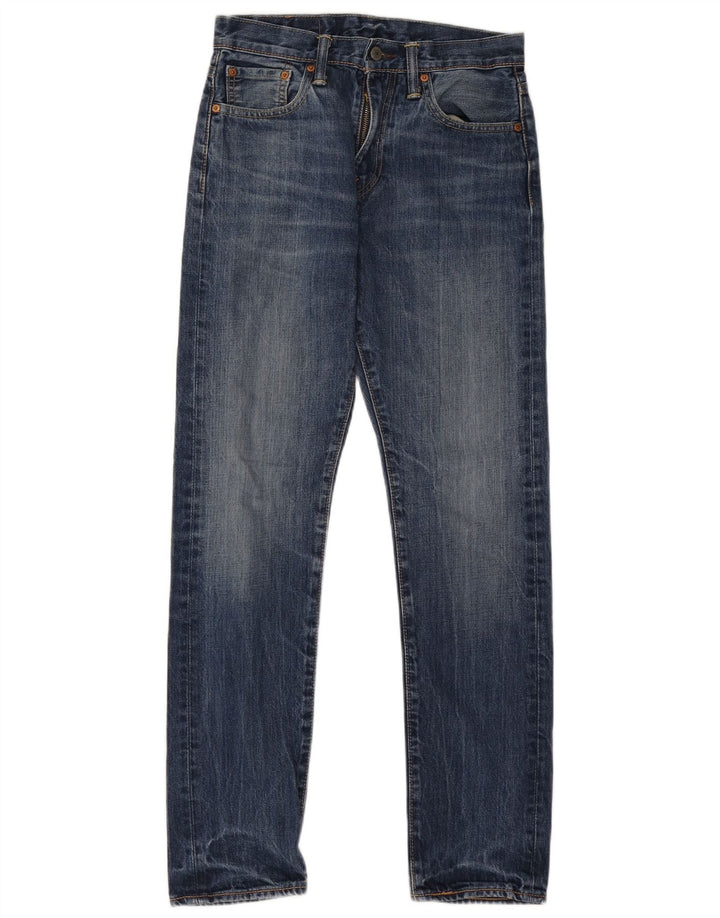 Męskie jeansy Levi's 522 Slim W28 L32 Niebieskie