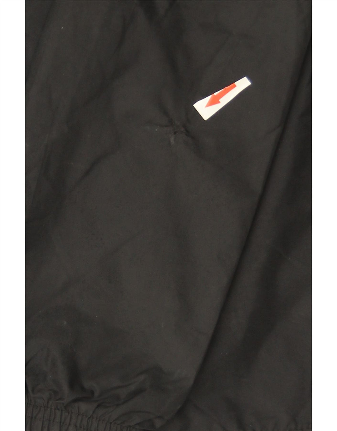 Chłopięca kurtka przeciwdeszczowa Adidas z kapturem, 9-10 lat, czarna, nylonowa
