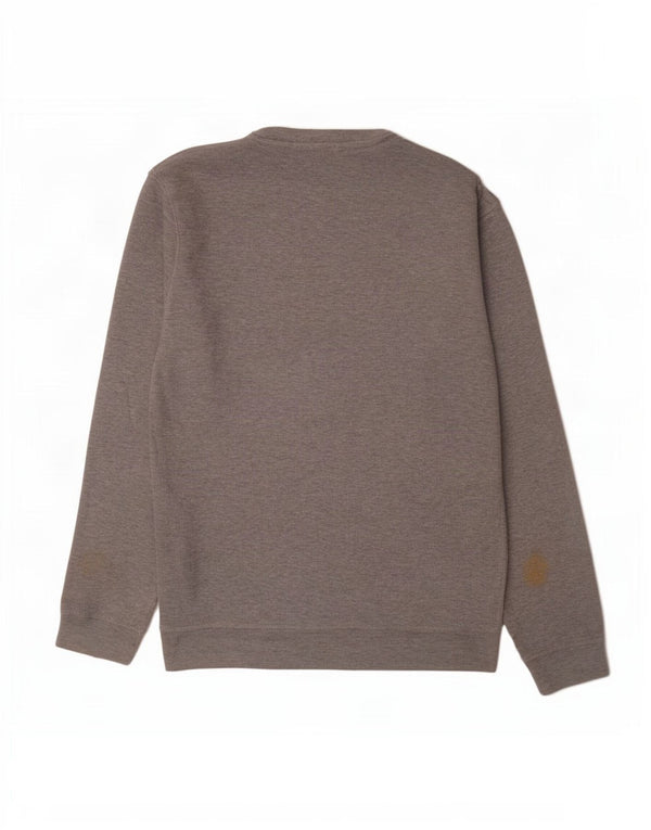Crew Clothing Męska bluza z kapturem XL, szara, nakrapiana bawełna