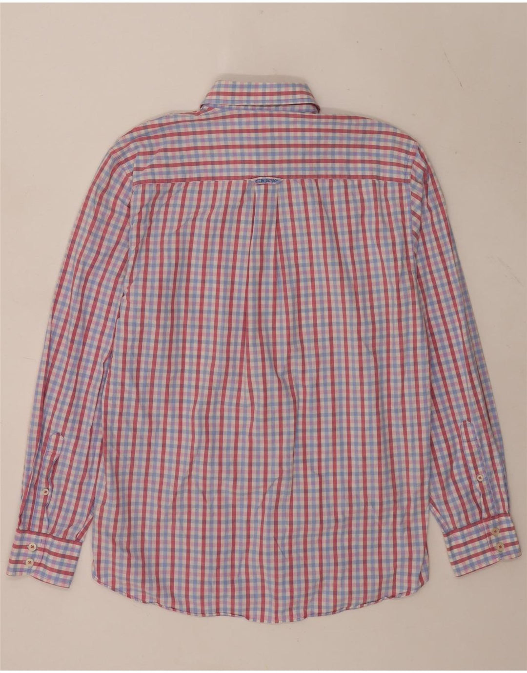 Crew Clothing Męska koszula o klasycznym kroju, średnia, wielokolorowa bawełniana kratka