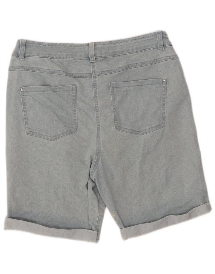 Damskie spodenki jeansowe MAX & CO. UK 14, duże, W32, niebieskie, bawełniane