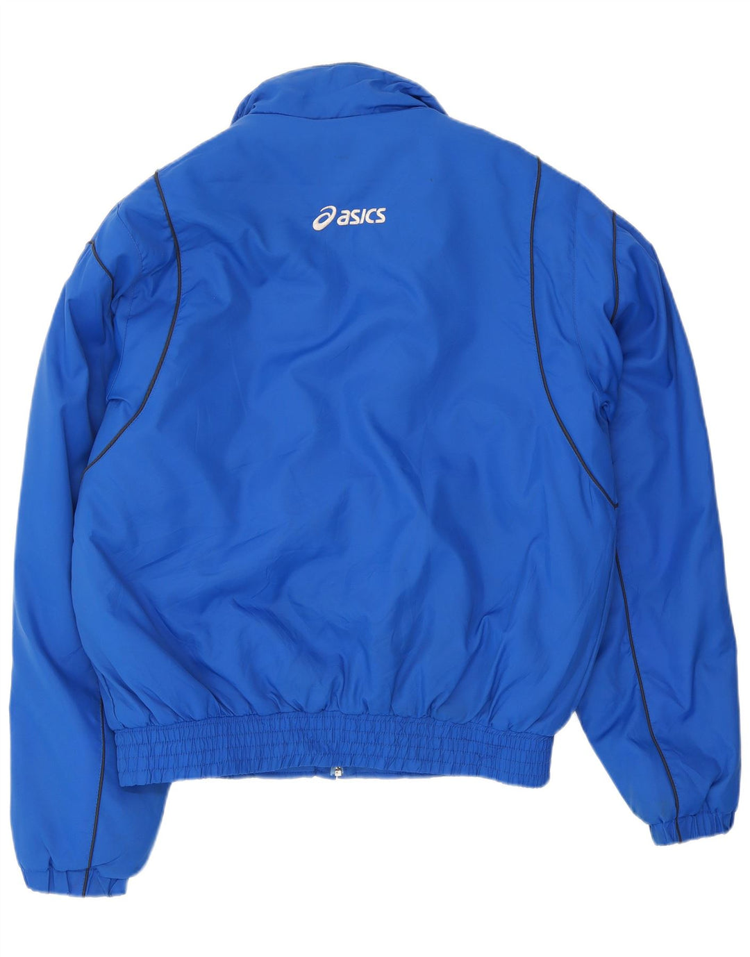 Męska kurtka dresowa Asics, duża, niebieska, nylonowa