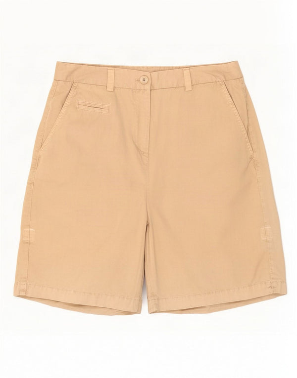 Marks & Spencer Damskie spodenki Chino UK 10 Small W30 Beżowa bawełna