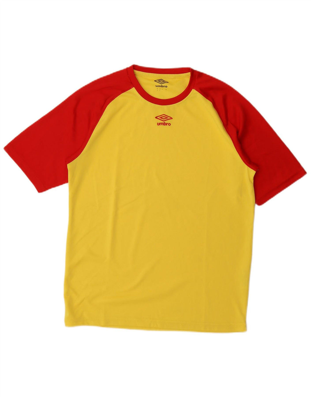 Męska koszulka Umbro Top w kolorze średnio żółtym