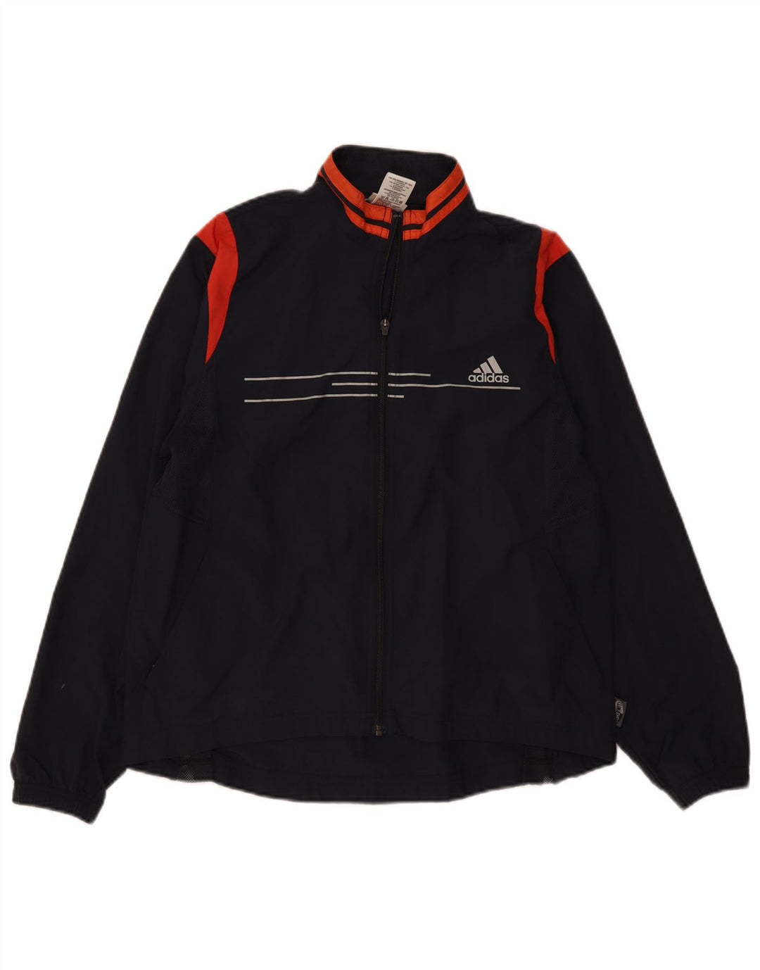 Damska kurtka dresowa Adidas Climashell Top UK 16, duża, granatowa
