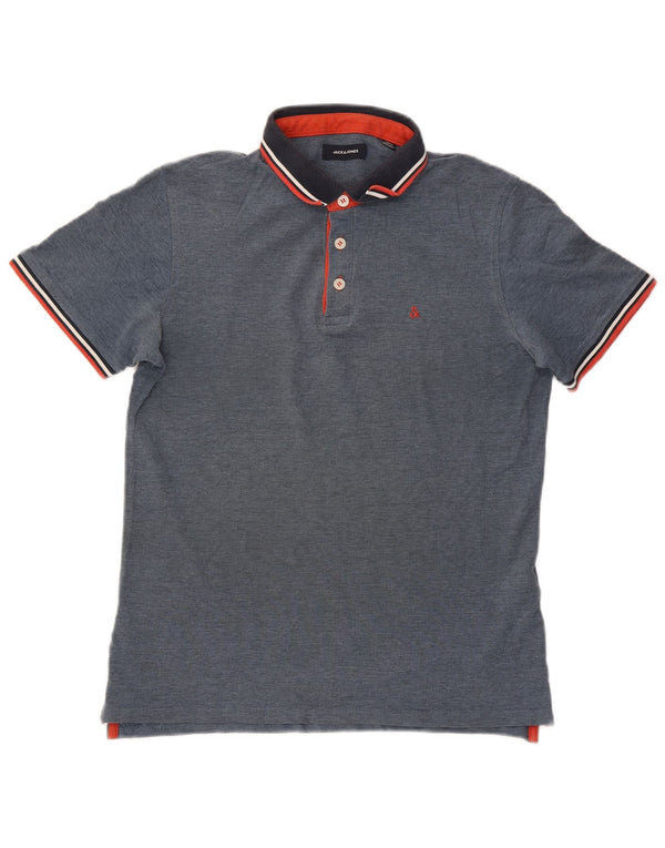 Męska koszulka polo do rugby Jack & Jones, duża, bawełniana w granatowe paski