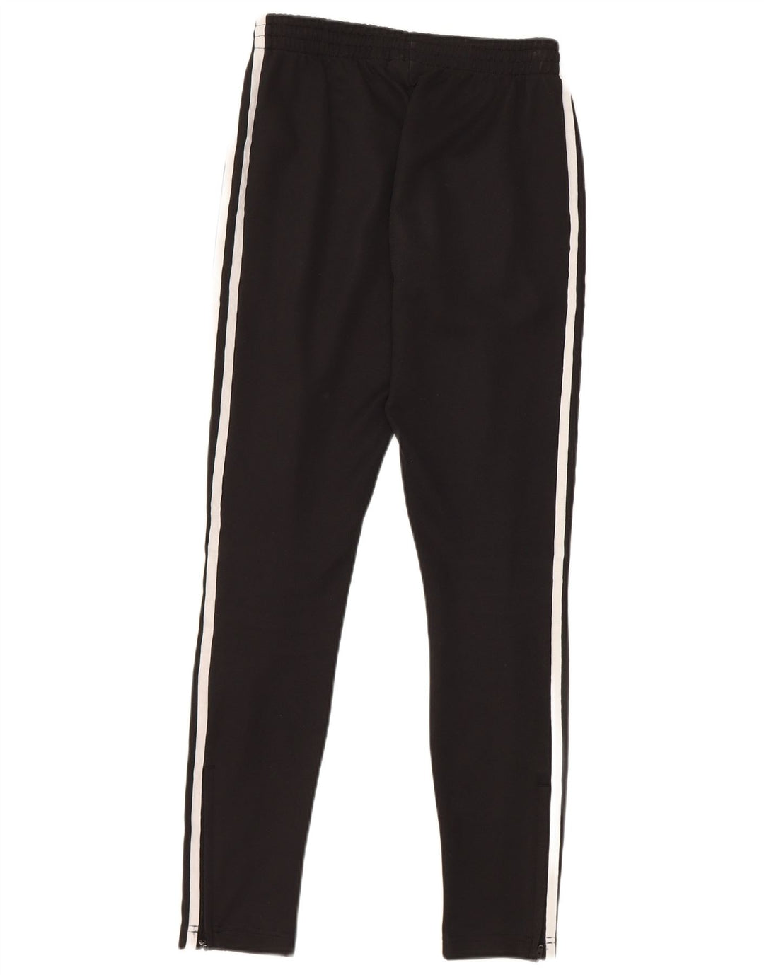 Damskie spodnie dresowe Adidas UK 6, małe, czarne, poliestrowe