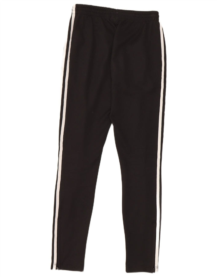 Damskie spodnie dresowe Adidas UK 6, małe, czarne, poliestrowe