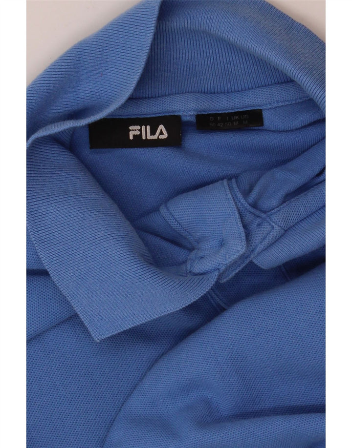 Męska koszulka polo Fila w kolorze średnioniebieskim