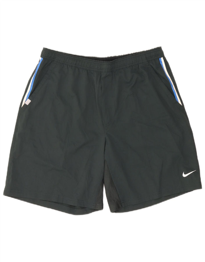 Męskie spodenki sportowe Nike XL, szary, kolorowy poliester