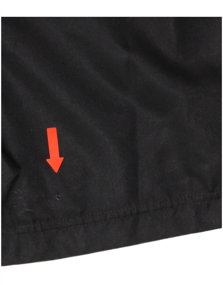Damskie spodenki sportowe Adidas UK 10 Small, czarne, poliamidowe
